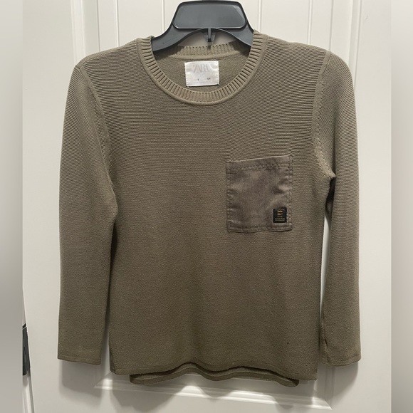 Zara Other - Zara knit sweater boys size 9 military color